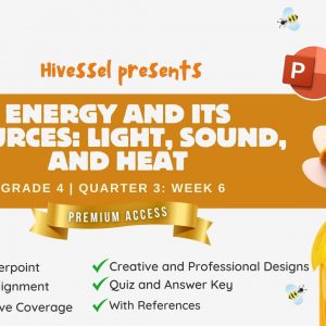 Science 4, Quarter 3 Lesson 6