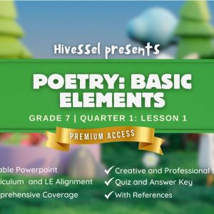 English 7, Quarter 1 Lesson 2