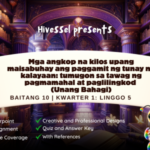 ESP 10 Quarter 1 Week 5 (MELCs)