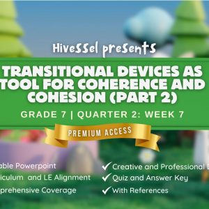 English 7, Quarter 2 Lesson 7