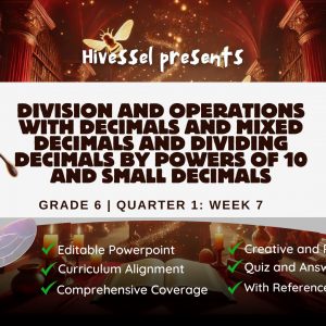 Math 6 Quarter 1 Lesson 7 (MELCS)