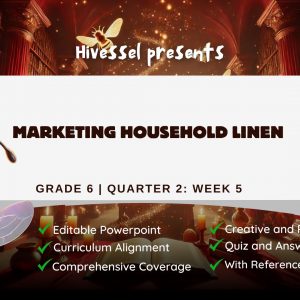 TLE 6 Quarter 2 Lesson 5 (MELCS)