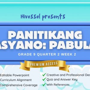 Filipino 9, Quarter 2 Lesson 2 (MELCS)