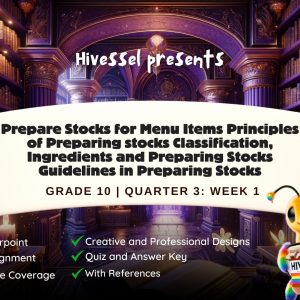 TLE 10, Quarter 3 Lesson 1 (Cookery) (MELCs)