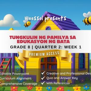 Values 8 Quarter 2 Week 1