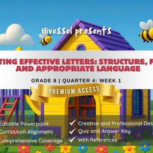 English 8 Quarter 4 Week 1