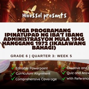 AP 6 Quarter 3 Lesson 5 (MELCS)