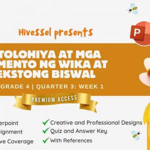 Filipino 4, Quarter 3 Lesson 1