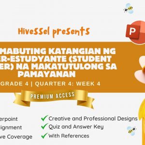 GMRC 4, Quarter 4 Lesson 4