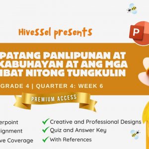 AP 4, Quarter 4 Lesson 6