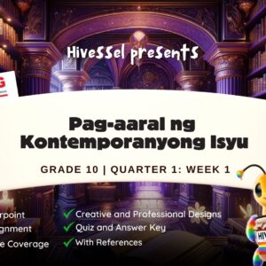 AP 10 Quarter 1 Week 1 (Matatag)