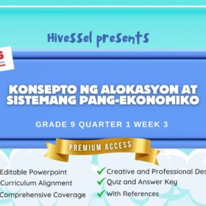 AP 9 Quarter 1 Week 3 (Matatag)