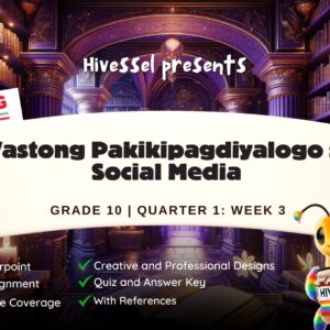 ESP 10 Quarter 1 Week 3 (Matatag)