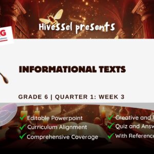 English 6 Quarter 1 Week 3 (Matatag)