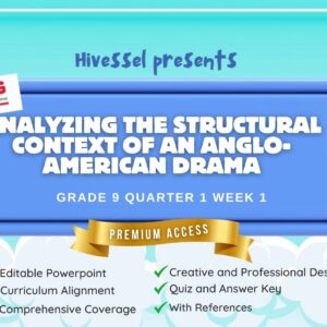 English 9 Quarter 1 Week 1 (Matatag)