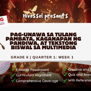 Filipino 6 Quarter 1 Week 1 (Matatag)