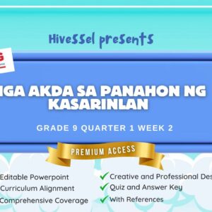 Filipino 9 Quarter 1 Week 2 (Matatag)