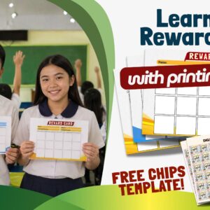 Recitation Rewards Card + Free Chips Printables