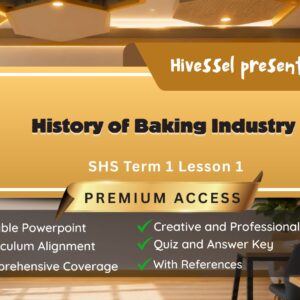 Bakery Operation Term 1 Lesson 1