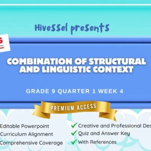 English 9 Quarter 1 Week 4 (Matatag)
