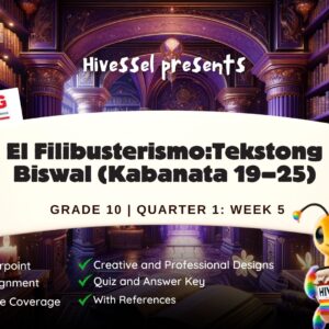 Filipino 10 Quarter 1 Week 5 (Matatag)