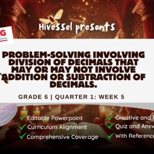 Math 6 Quarter 1 Week 5 (Matatag)