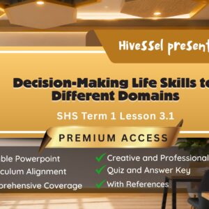 Life and Career Skills Term 1 Lesson 3.1