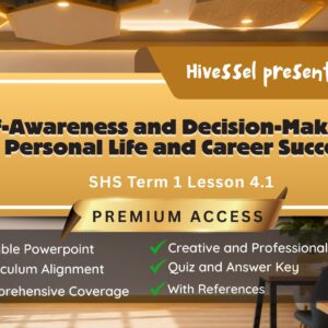 Life and Career Skills Term 1 Lesson 4.1