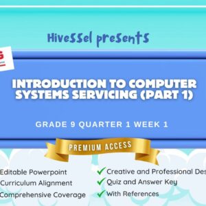 TLE-CSS 9/10 Quarter 1 Week 1 (Matatag)