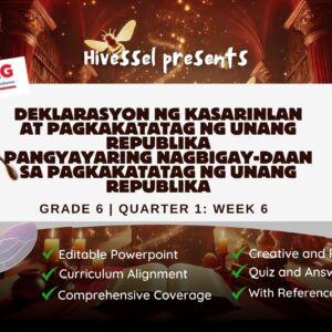 AP 6 Quarter 1 Week 6 (Matatag)