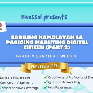 ESP 9 Quarter 1 Week 8 (Matatag)