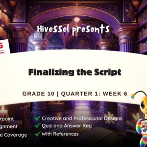 English 10 Quarter 1 Week 6 (Matatag)