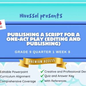 English 9 Quarter 1 Week 8 (Matatag)