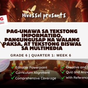 Filipino 6 Quarter 1 Week 6 (Matatag)