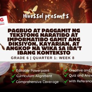 Filipino 6 Quarter 1 Week 8 (Matatag)