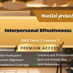 Life and Career Skills Term 1 Lesson 7