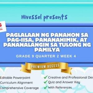 ESP 9 Quarter 2 Week 4 (Matatag)
