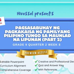 ESP 9 Quarter 2 Week 8 (Matatag)