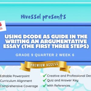 English 9 Quarter 2 Week 6 (Matatag)