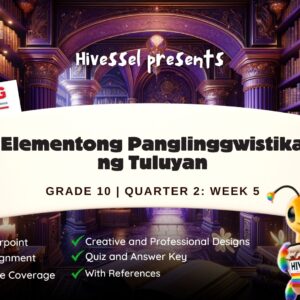 Filipino 10 Quarter 2 Week 5 (Matatag)