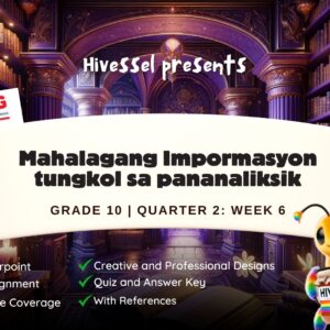 Filipino 10 Quarter 2 Week 6 (Matatag)