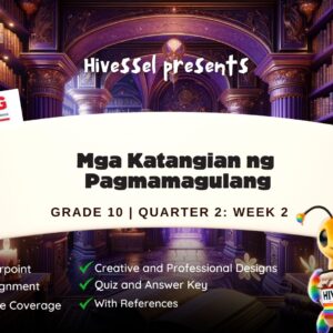 ESP 10 Quarter 2 Week 2 (Matatag)
