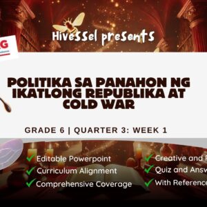 AP 6 Quarter 3 Week 1 (Matatag)