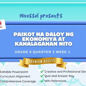 AP 9 Quarter 3 Week 1 (Matatag)