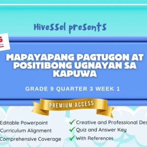ESP 9 Quarter 3 Week 1 (Matatag)
