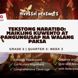 Filipino 6 Quarter 3 Week 1 (Matatag)