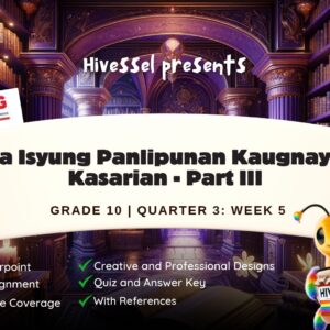 AP 10 Quarter 3 Week 5 (Matatag)