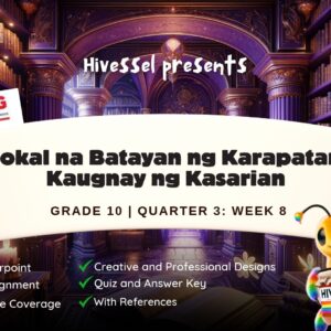 AP 10 Quarter 3 Week 8 (Matatag)