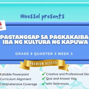 ESP 9 Quarter 3 Week 3 (Matatag)