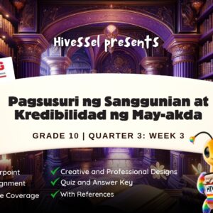Filipino 10 Quarter 3 Week 3 (Matatag)
